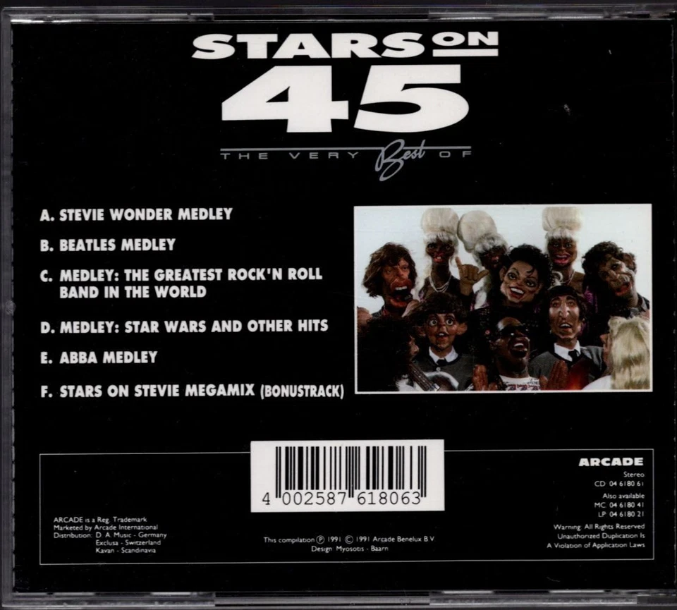 Stars On 45 – The Very Best Of - Disco CD Album - Bild 2 von 2