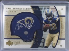 2004 Sweet Spot Rookie Signatures Tier One Gold 52/100 Steven Jackson Auto 3c7