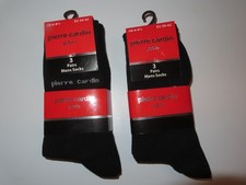 CHAUSSETTE PIERRE CARDIN lot de 6 paires pointure 39 à 42 Homme NEUF