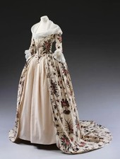 Victorian Overdress Renaissance Reenactment Rococo Victorian Floral Ball Gown