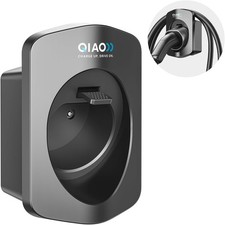 Type 2 EV Charger Holder, Wall Mount EV Charging Cable Organiser for Electric C