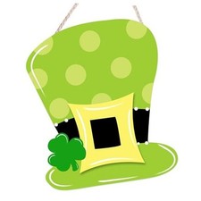 St. Patrick's Day Wooden Door Sign Hanger Decorations St Patricks Day Door