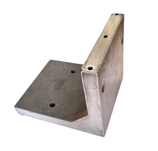 Angle Block 6 x 6 x 7 x 1" Machine Ground Machinist Milling