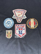 1964 Skating Club of Lake Placid patch lot new haven genesee belgique lawrence