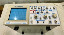 BK Precision 2120B 30MHz Dual Trace Oscilloscope CRT Analog Scope Bench Tested