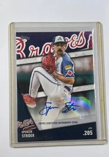 Spencer Strider #SSA-SS 2024 Topps Significant Statistics Autograph