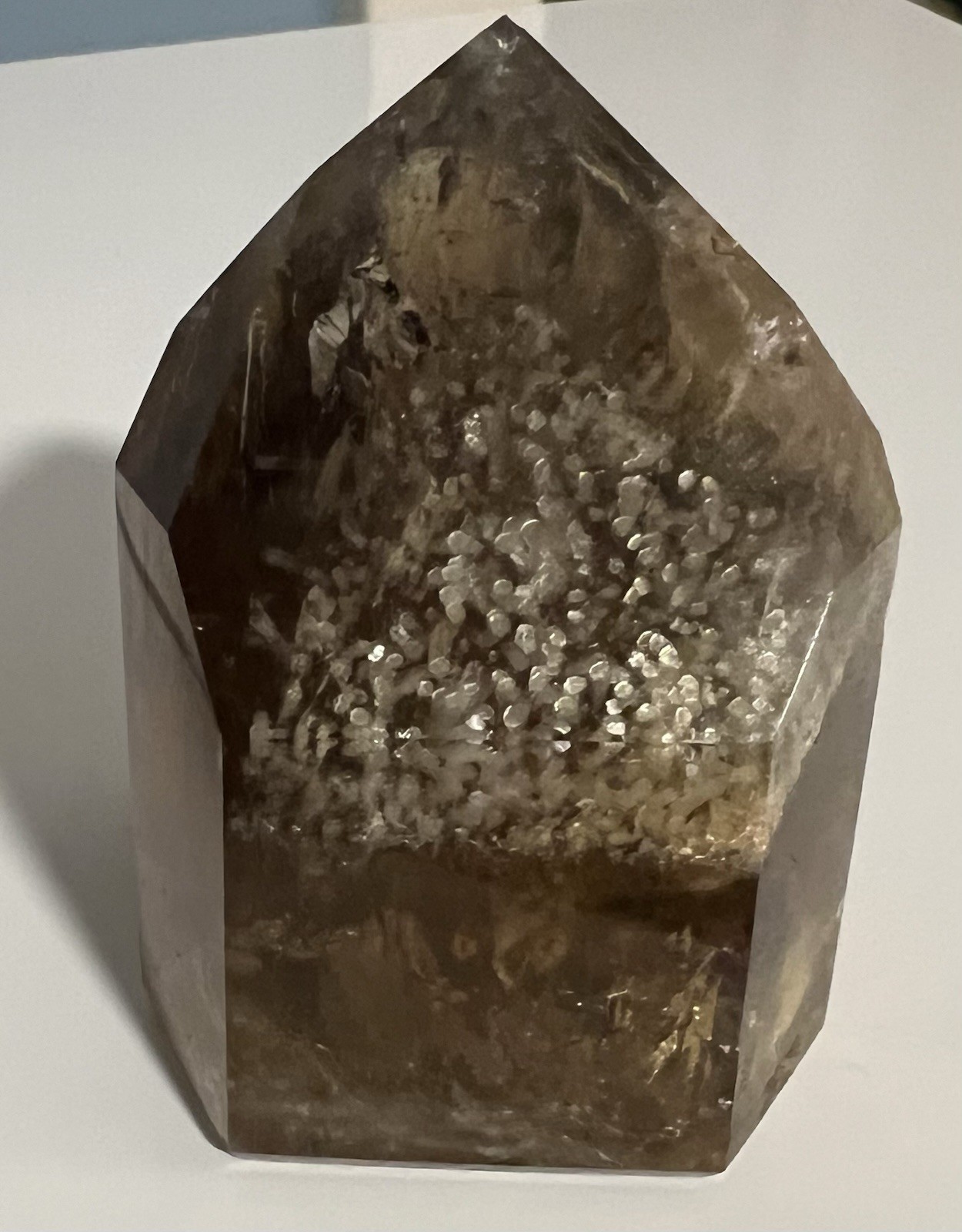 High Grade Citrine With Albite Inclusions 1.06 Lbs