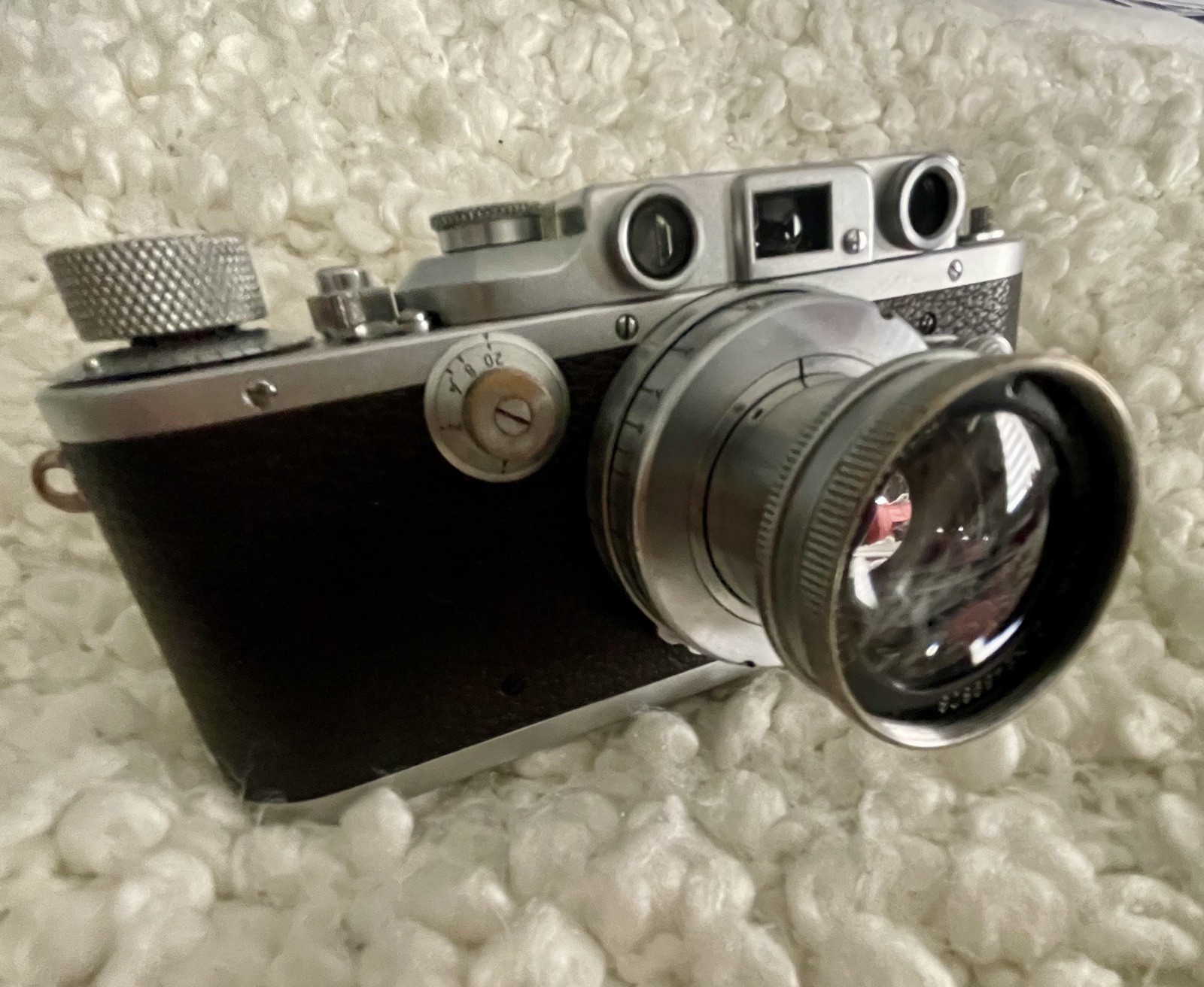 1938 Leica IIIb with Summar 50mm F2. Camera and lens both had 2025 Camserve CLA