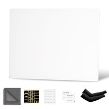 Glass Gaming Mouse Pad, Hard Mousepad for Gaming, 13.7  x 9.8  Ultra-Smooth M...