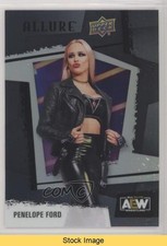 2022 Upper Deck Allure AEW Black Rainbow Penelope Ford #68 READ 19x1