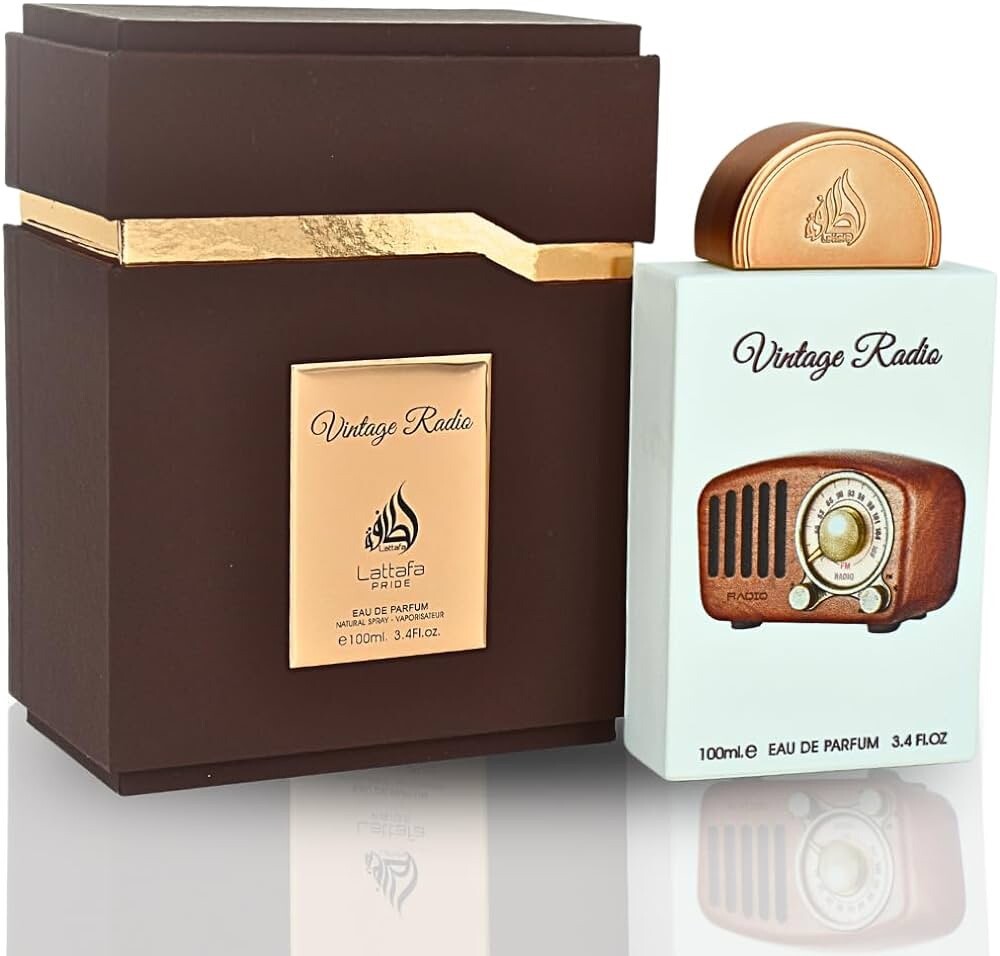 香水(男性用) Lattafa Vintage Radio Vintage Radio EDP Perfume By Lattafa Pride 100ML🥇Hottest