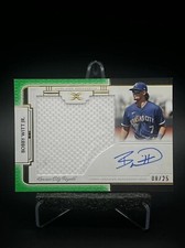 2024 Topps Definitive Collection Bobby Witt Jr Patch Auto 08/25 #331S