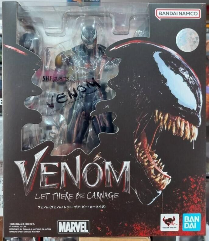 Bandai S.H.Figuarts Venom Let There be Carnage Venom SHF Bandai S.H.Figuarts Venom Let There be Carnage Venom SHF