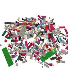 Mega Bloks Mixed Lot 1 lb Blocks pink green grey brown