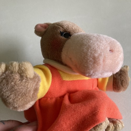 Vintage The Busy World of Richard Scarry Hilda Hippo Plush Gund 1995 - Picture 2 of 10