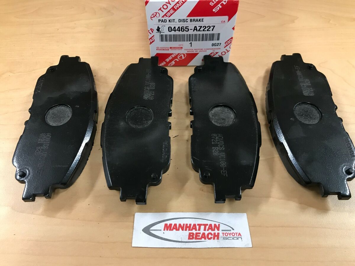 2021-2024 VENZA Front Brake Pads Genuine Toyota Ceramic 2021-2024 VENZA Front Brake Pads Genuine Toyota Ceramic