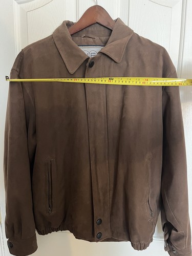 Urban Equipment Brown Suede/ Polyester Jacket Mens Size Medium - Picture 4 of 17