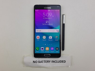 Samsung Galaxy Note 4 (SM-N910A) 32GB (AT&T) Smartphone - Clean IMEI - H1145