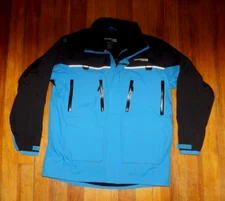 Clam Ice Armor Mens Jacket Blue Black