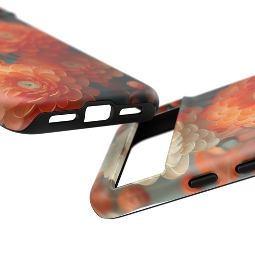 Orange Chrysanthemum Flower Phone Case for iPhone, Samsung Galaxy, Pixel - 第 166/173 張圖片