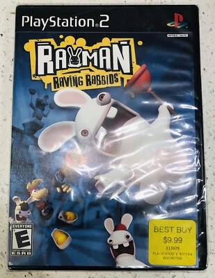 Rayman Raving Rabbids PS2 Brand New Factory Sealed US Version ...