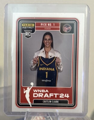 CAITLIN CLARK INDIANA FEVER 2024 WNBA DRAFT CARD