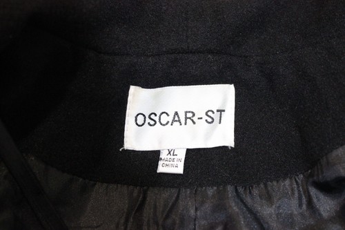 Oscar -St Long Black coat size XL-12 Preowned Really good conditions - Picture 9 of 9