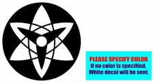 Naruto Sharingan Variation 4 Vinyl decal sticker Car Truck Window Laptop Die 9"