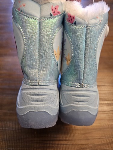 ¡NUEVO CON ETIQUETAS! Disney Botas de Invierno Con Iluminación LED Niñas Pequeñas Frozen Azul ¡ENVÍO GRATUITO! - Imagen 4 de 9