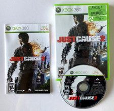 Just Cause 2 2010 Microsoft Xbox 360 complete Game CIB tested & working
