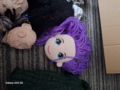 Job lot dolls 32 x art dolls, clay dolls, crafting, upcycles - Picture 9 of 22