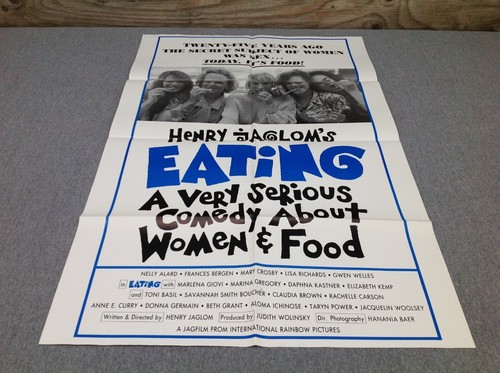 1990 Eating Original Movie House Full Sheet Poster