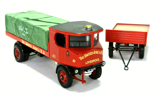 Corgi 80007 Sentinel Platform Wagon with Load & Trailer United Africa Liverpool - Picture 6 of 9