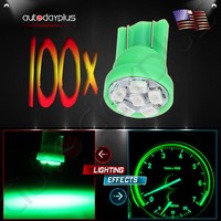 100pcs T10 194 168 2825 6 X 3020 Smd Super Bright Led Light Car Bulb Lamp Green on sale 100pcs T10 194 168 2825 6 X 3020 Smd Super Bright Led Light Car Bulb Lamp Green on sale