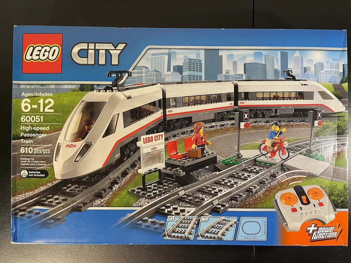 meditation bibliotekar basketball LEGO City 60051 High-speed Passenger Train NEW SEALED N RETIRED Set  ELECTRONIC 673419207799 | eBay