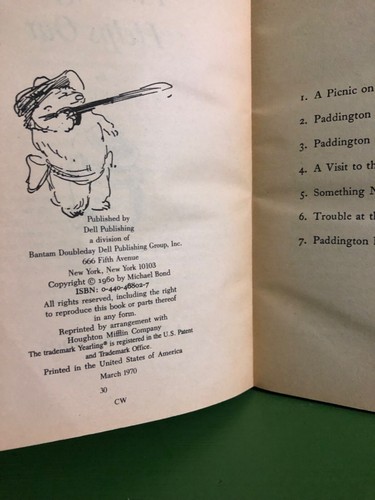 Paddington Helps Out - A Paddington Bear Novel - 1970 Edition | VGC - Picture 3 of 5