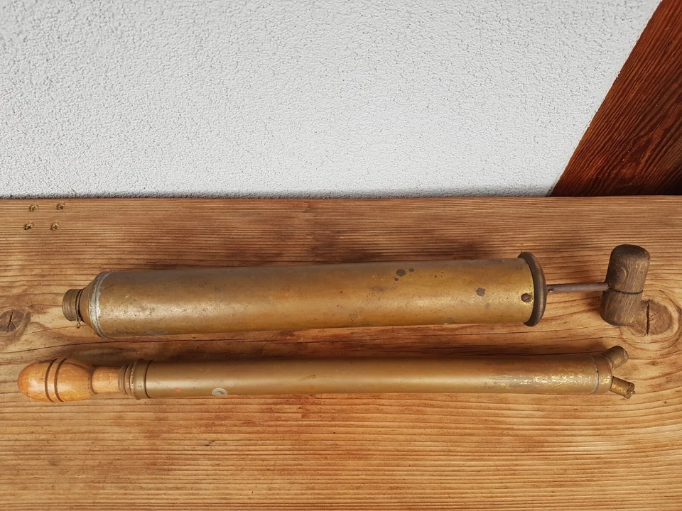 Lot ancien pulvérisateur Clinoto breveté SGDG Pomonax ancienne agriculture outil - Photo 4/4