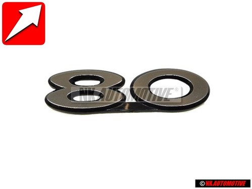 Original Audi 80 Rear Boot Badge Emblem Chrome - 811853749 | eBay