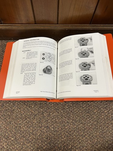 Genuine Original Daewoo Mega 160 & 160TC Wheel Loader Repair Shop Service Manual - Picture 4 of 5