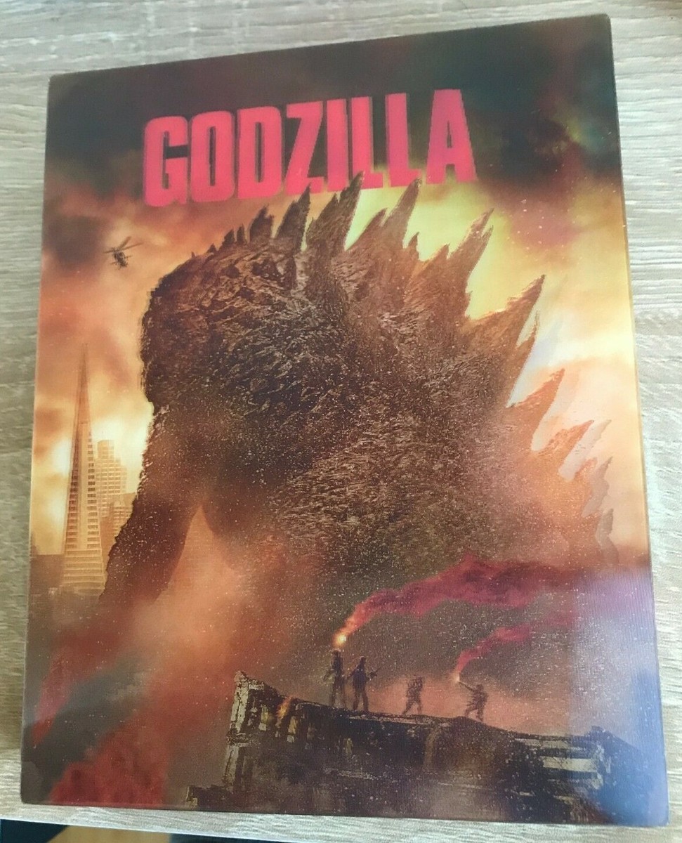 Godzilla (2014) 3D Blu-Ray Steelbook [Blufans] Lenticular