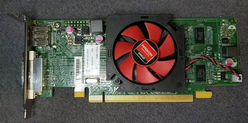Radeon Graphics 1/2 height Card HD 6450 1GB DDR3 Dell AMD Video and bracket