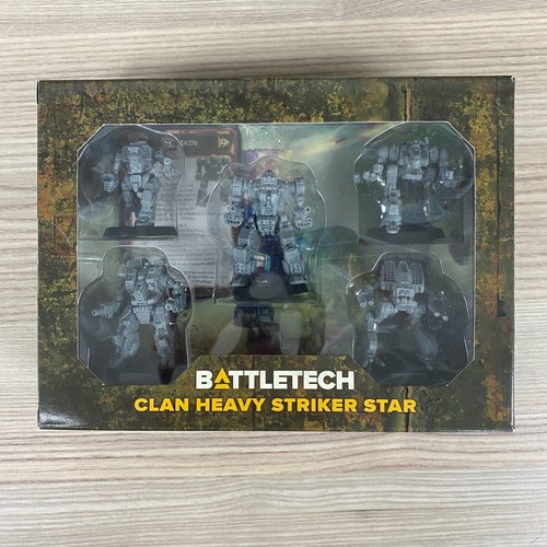 BATTLETECH CLAN HEAVY STRIKER STAR TOPPS 35722 KATALYSATOR VERSTÄRKUNGEN! MECH