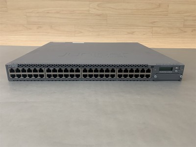 Juniper EX4300-48P 48-Port 10/100/1000 PoE+Gigabit Ethernet Mountable Switch 