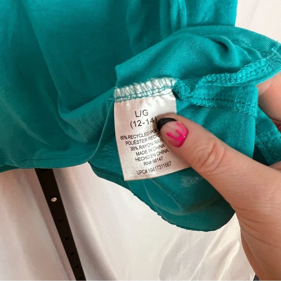 Super Mario Blue Tank Top, size Large (12-14) - Image 3 of 4