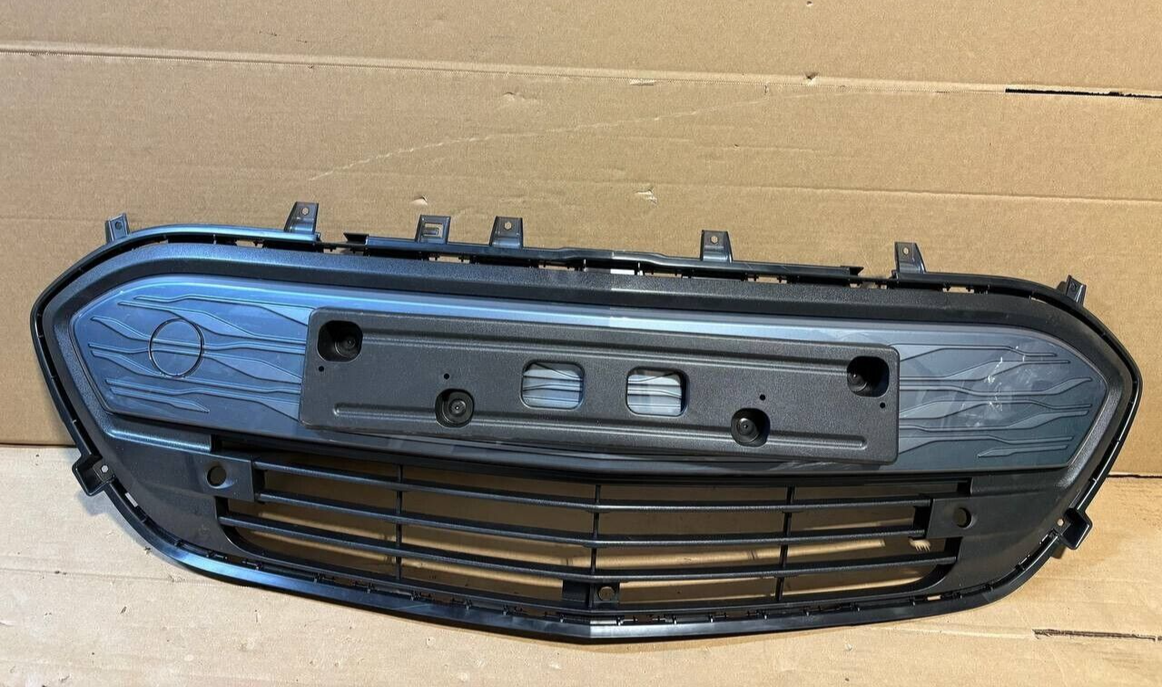 Lower Grille With Surround For 2017-2019 Chevrolet Bolt EV - Black Replacement 42497950