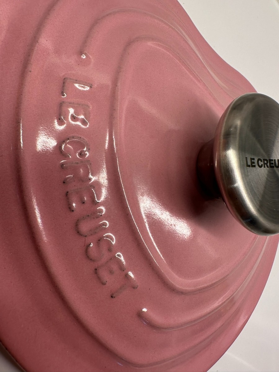 Le Creuset Heart, Rose Pink, 1 1/8 Qt, 16 cm, Cast Iron