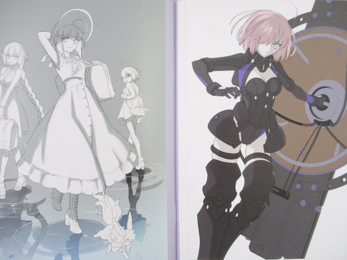 TYPE-MOON Exhibition Ltd Art Book Set FATE STAY NIGHT T. Takeuchi