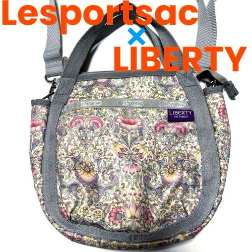 lesportsac×LIBERTY SMALL JENNI Shoulder Bag USED from JAPAN LIMITED KAWAII RARE - Picture 1 of 10