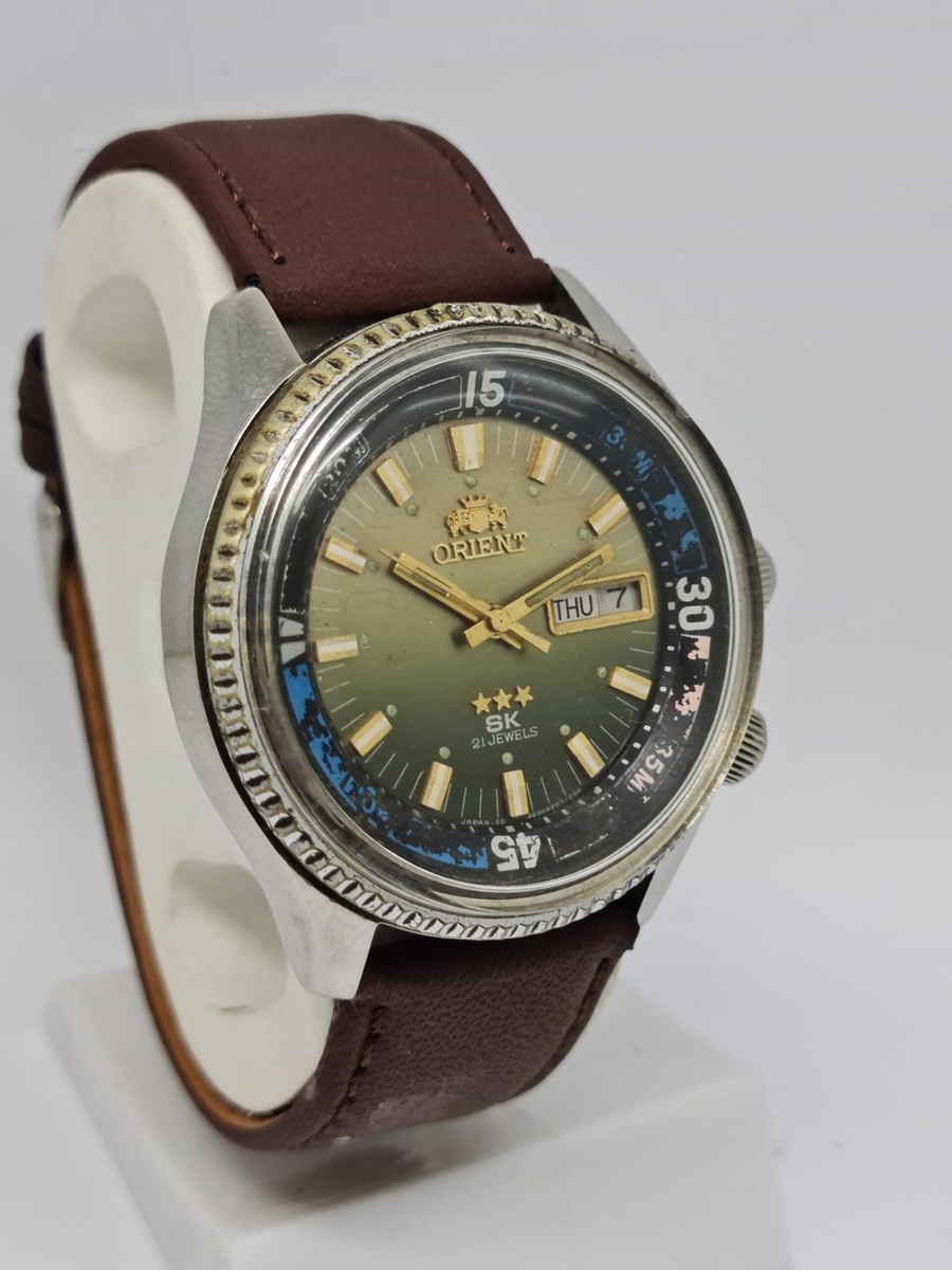 Orient SK Three Star G469620A-7D PT Automatic Day/Date