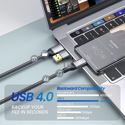 USB Type C Data Cable 5A Fast Charging USB-A to USB-C - Picture 31 of 47